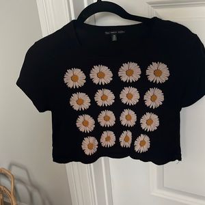 Sunflower crop top